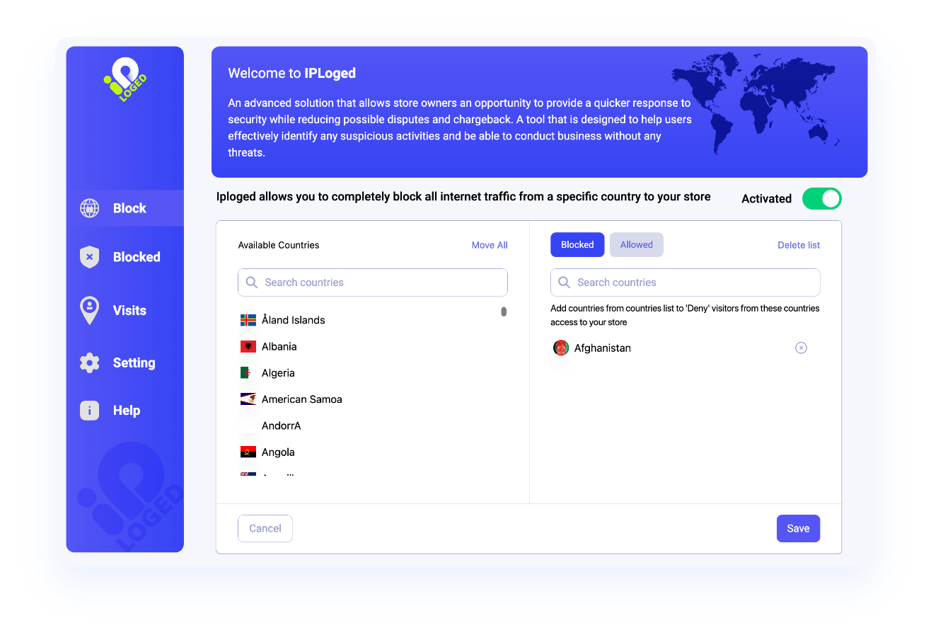 IPLoged illustration