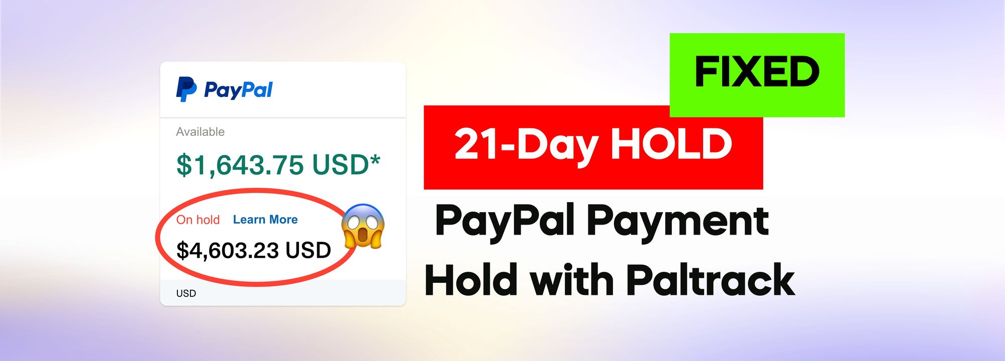 21-Day Fixed PayPal Payment Hold with Paltrack 2024