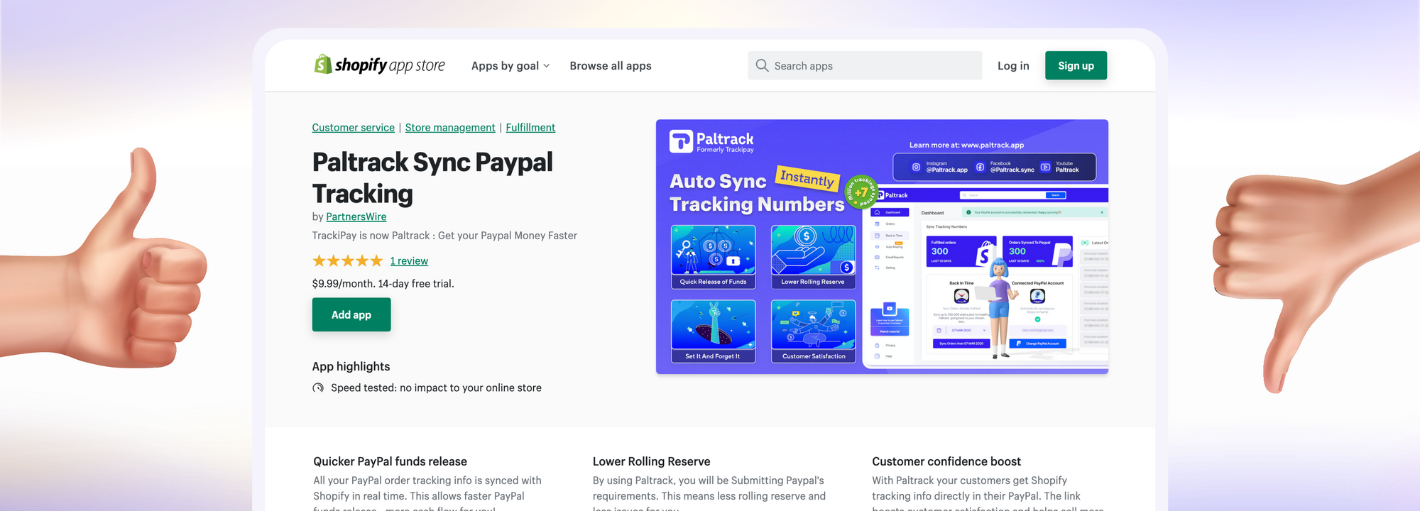 Paltrack Shopify app review – features, pros, cons, and alternatives