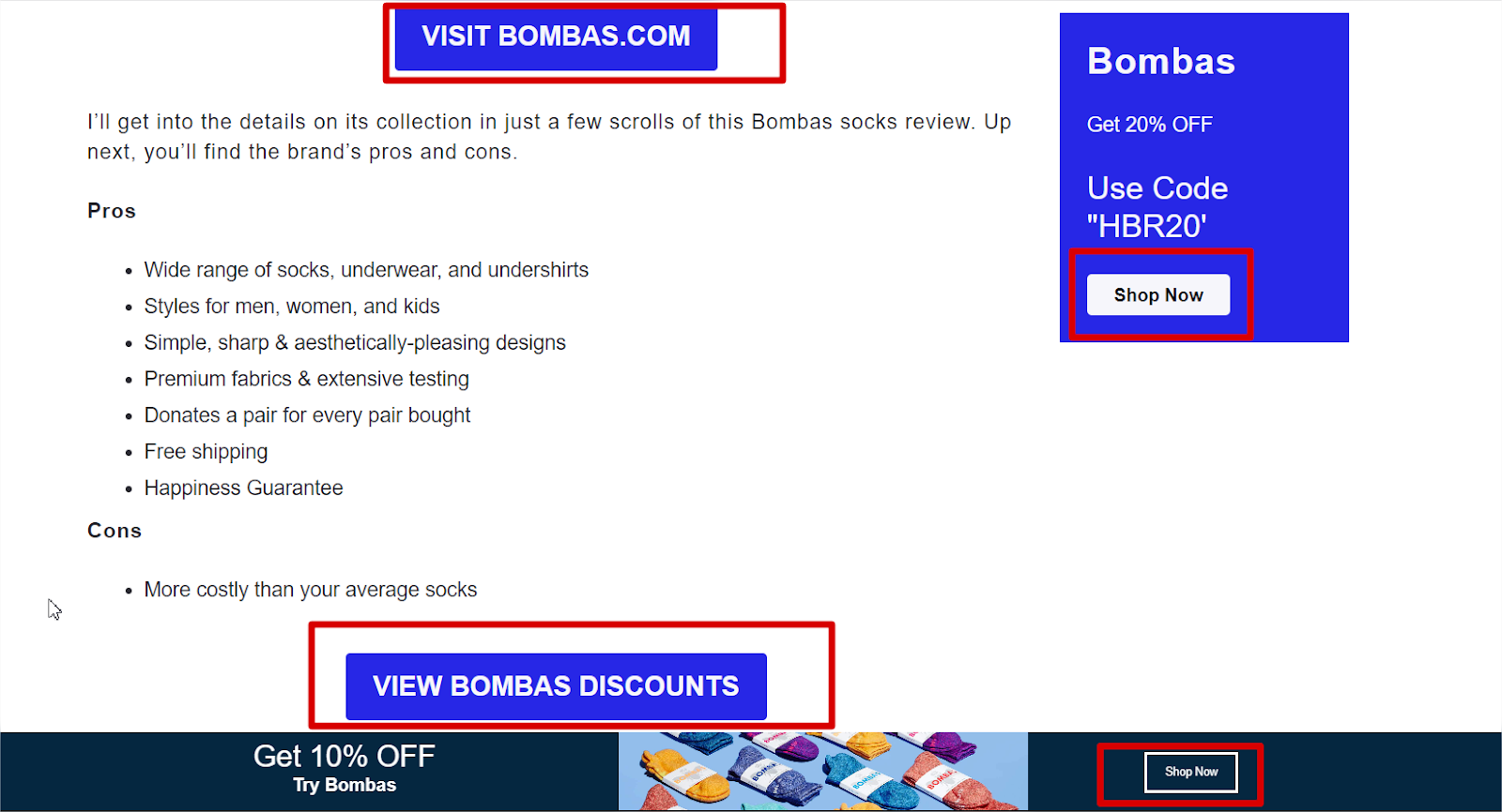 Thing Testing home page
